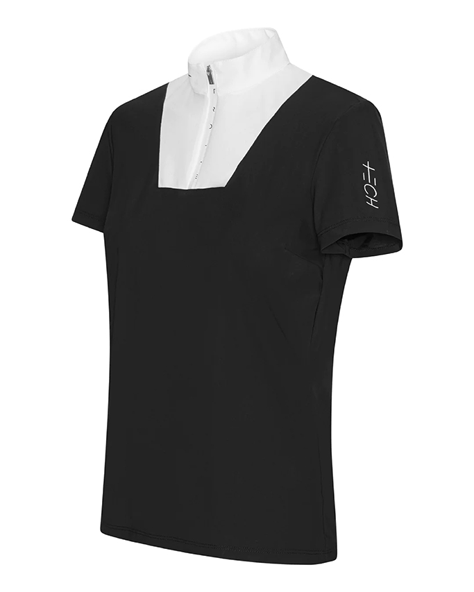 Center Line Competition Polo + TECH Woman Black/White S