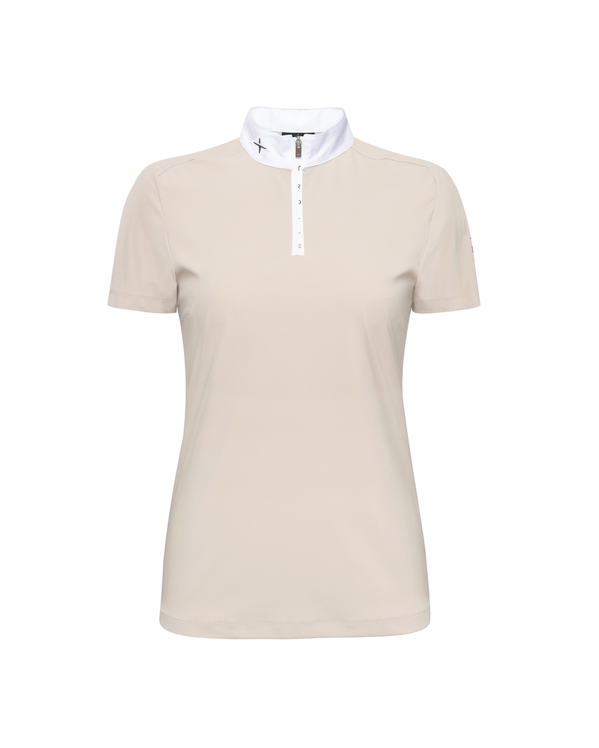 Aero Female Competition Polo + TECH Sand L