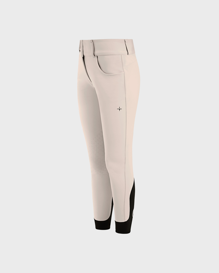 High Waist Breeches Knee Grip Woman Sand 40