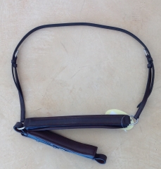 Nosgrimma Rose med Silverspänne Full Brun