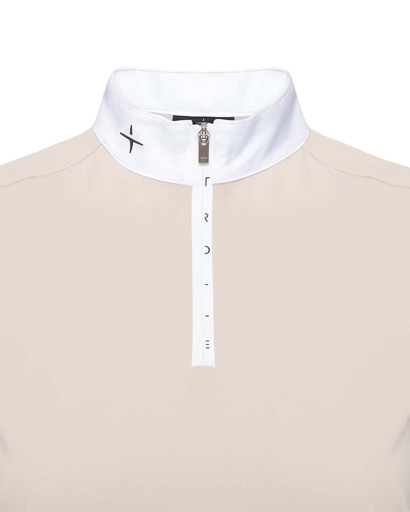 Aero Female Competition Polo + TECH Sand L