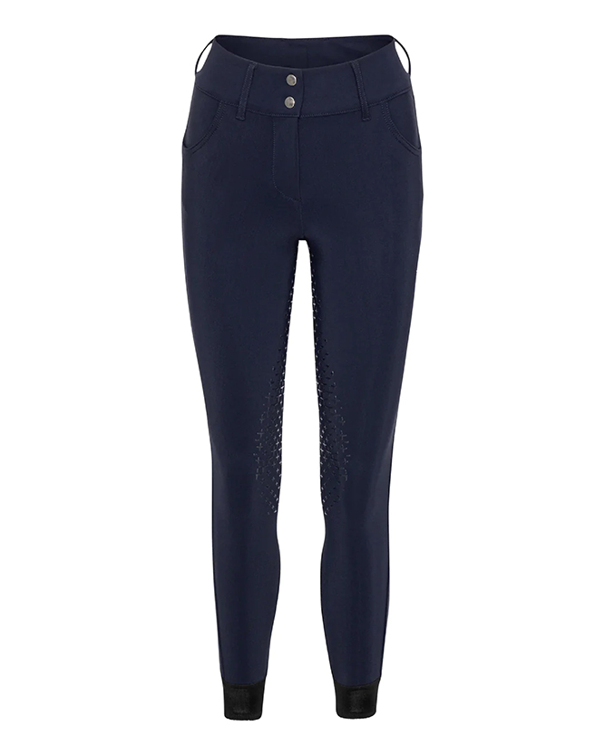 High Waist Breeches Full Grip Woman Navy 42