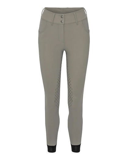High Waist Breeches Knee Grip Woman Earth Grey 38