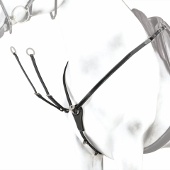 Förbygel M. Martingal Emporio med Silverspänne Cob Svart