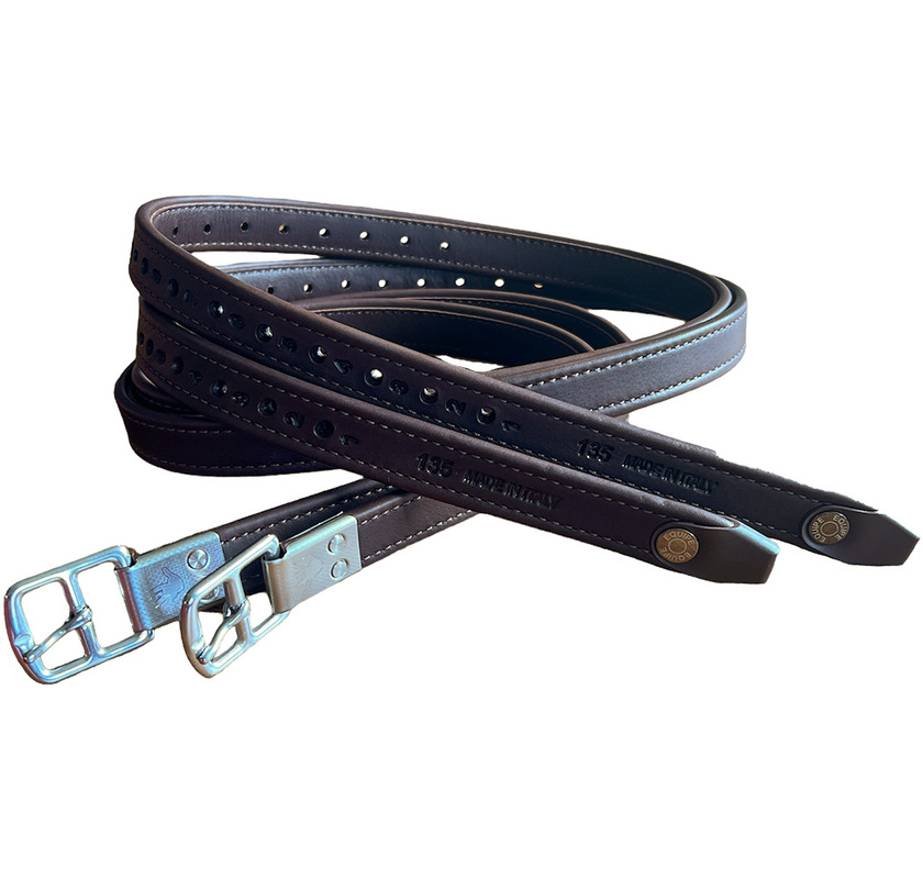 Stigläder Equipe 140cm Brun