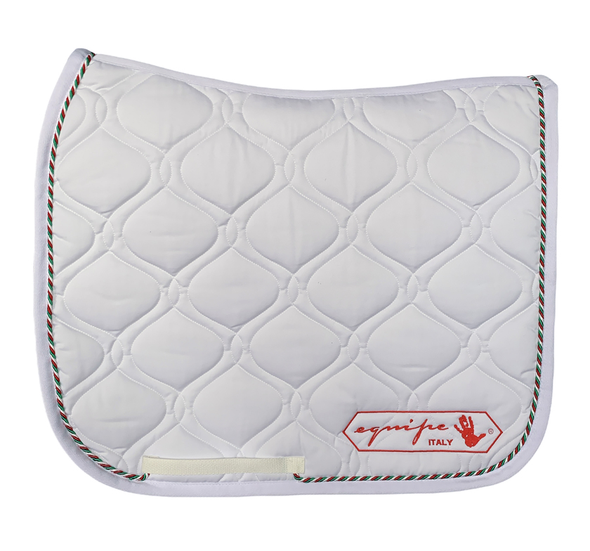 Schabrak Equipe Dressage Vit, Tricolour Cord