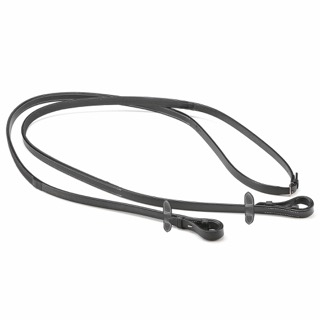 Tyglar Gummi Insidan Emporio med Mässingspänne Cob Svart