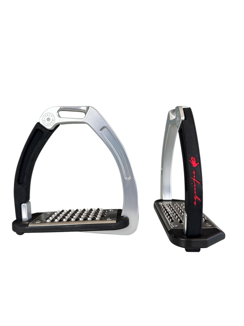 Nylon Balanced Safety Stirrup Ljus Titan/Grå Equipe